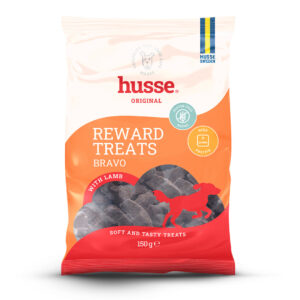 Hundgodis - Bravo 150g, glutenfritt snacks med lamm