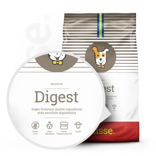 Hundmat - Sensitive Digest, glutenfritt torrfoder med begränsade animaliska proteinkällor - Bild 2