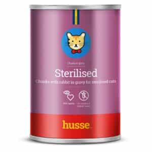 Blötmat katt - Sterilised Kanin 415g, bitar i sås med tillsatt taurin