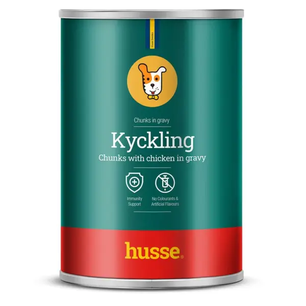 Våtfoder hund - Adult Bitar i sås  - kyckling, 400g