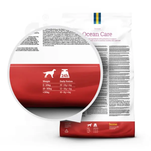 Hundmat - Sensitive Ocean Care 12,5kg, glutenfritt torrfoder med lax som animaliskt protein - Bild 3