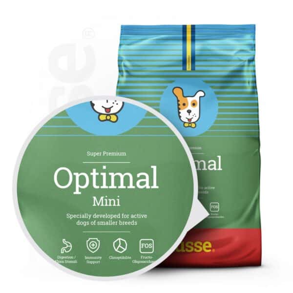 Hundmat - Optimal Mini, glutenfritt torrfoder för små raser - Bild 2