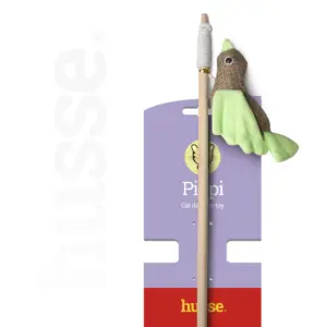 Pippi, 1 pc | Kattleksak med en fågelpendel