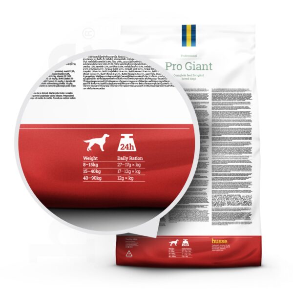 Hundmat - Pro Giant 15kg, torrfoder för stora hundar - Bild 3
