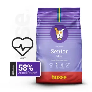 Hundmat - Senior Mini 7kg, torrfoder till små seniorhundar