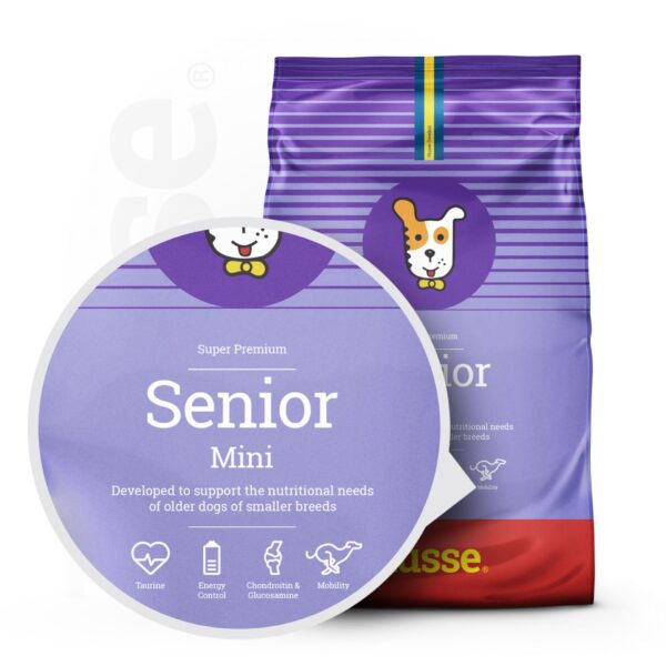 Hundmat - Senior Mini 7kg, torrfoder till små seniorhundar - Bild 2