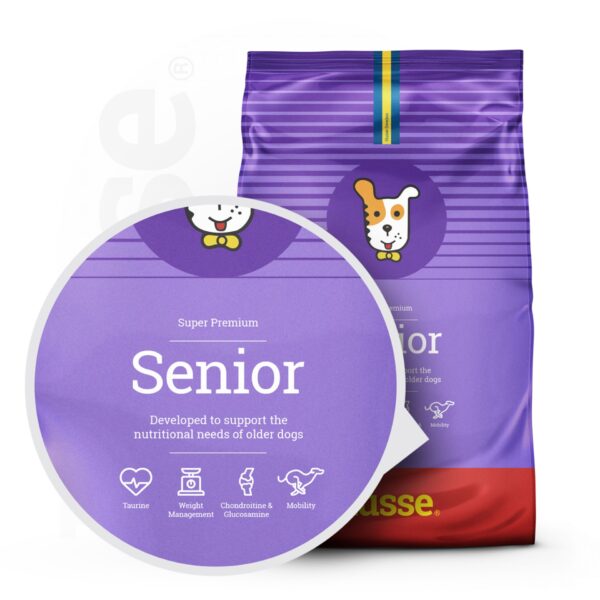 Hundmat - Senior 12kg, torrfoder för äldre hundar - Bild 2
