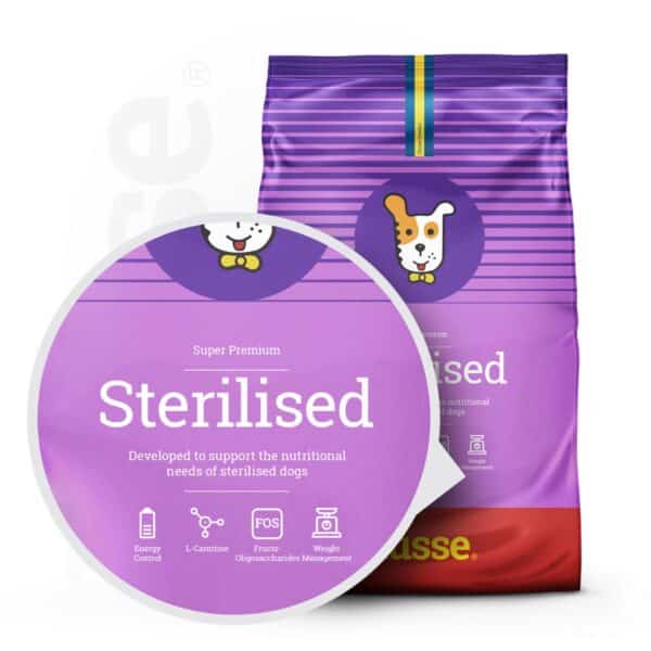 Hundmat - Sterilised 12kg, torrfoder för kastrerade hundar - Bild 2