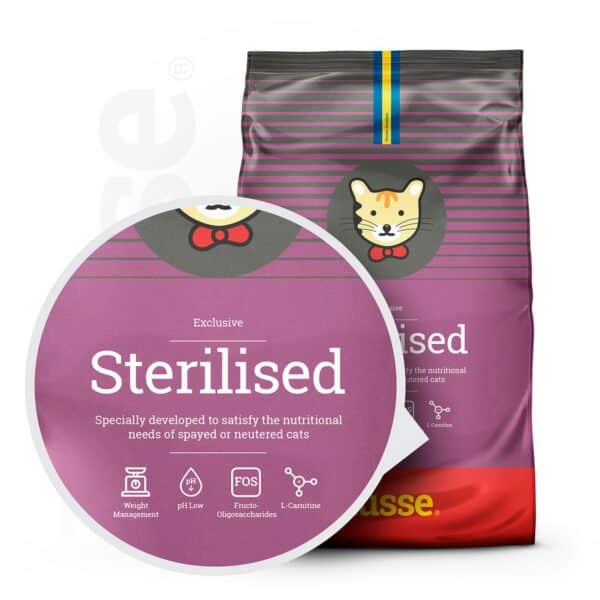 Kattmat - Exclusive Sterilised, torrfoder för steriliserade katter - Bild 2