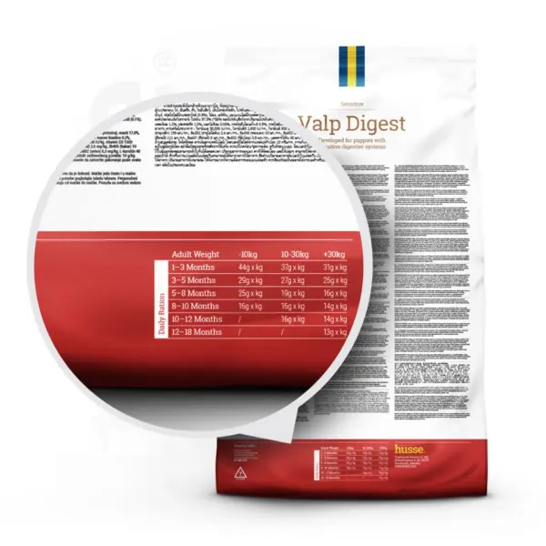 Hundmat - Sensitive Valp Digest, torrfoder för känsliga valpar - Bild 3