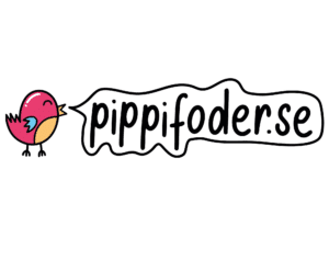 Pippifoder kvadratisk logotyp