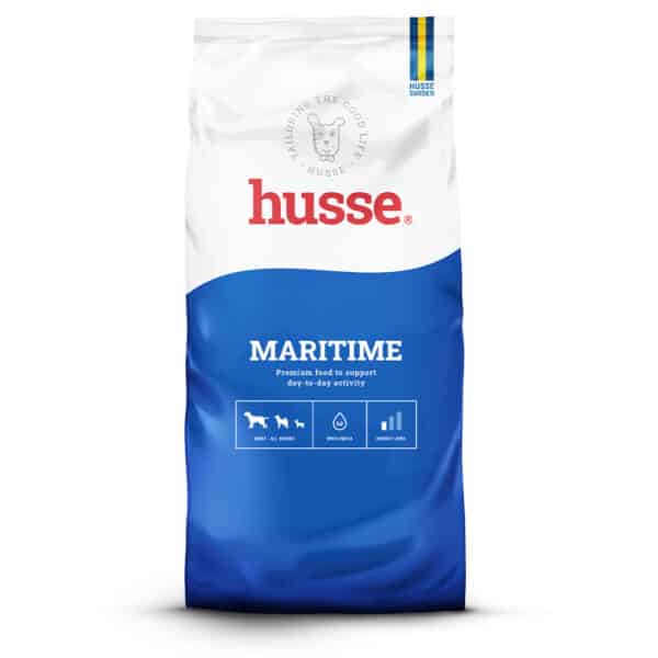 Hundfoder för aktiv livsstil.