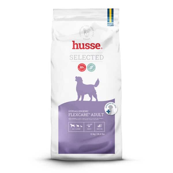 Hypoallergenic Flexcare Adult – Superpremiumfoder för vuxna hundar med fokus på leder och rörlighet