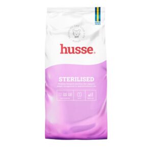 Husse Sterilised kattmat för steriliserade och kastrerade katter, 10 kg